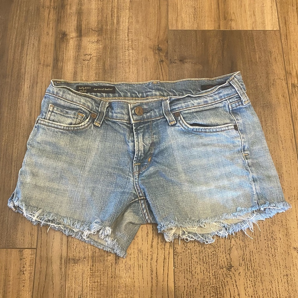 Citizens of Hunanity Size 29 cutoff Jean shorts